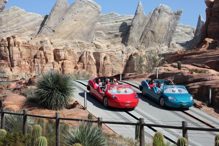 Cars Ride at Disneyland