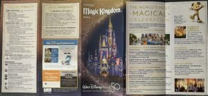Disney World Magic Kingdom Map in Spanish